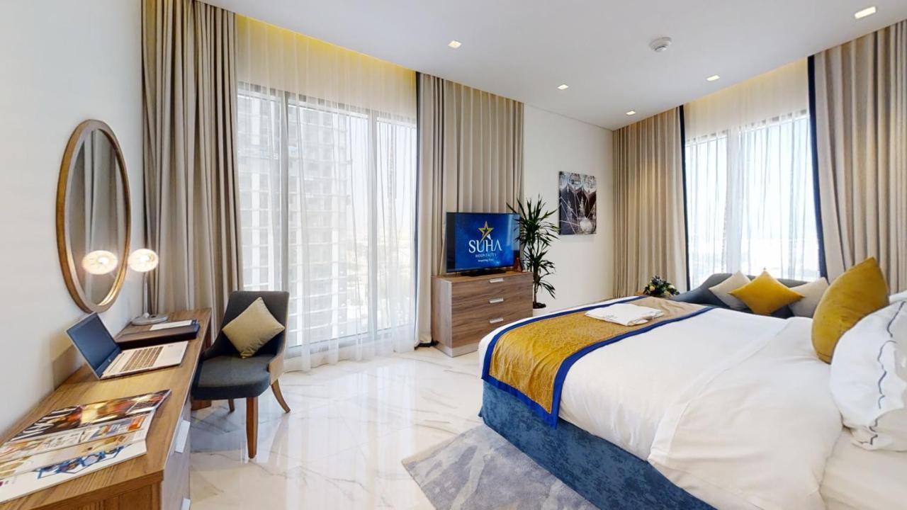 Suha Mina Rashid Hotel Apartments Dubai Exterior foto