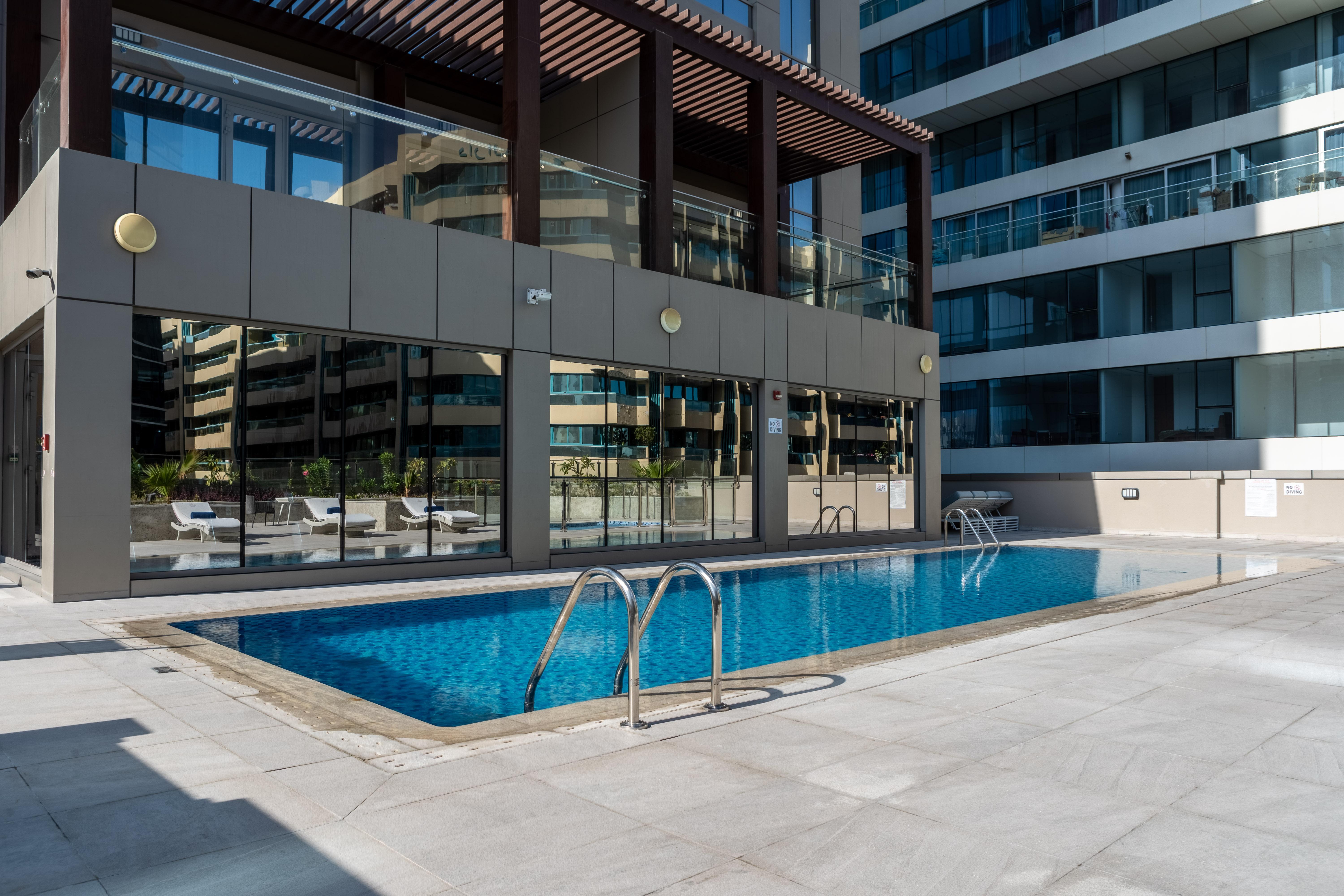 Suha Mina Rashid Hotel Apartments Dubai Exterior foto
