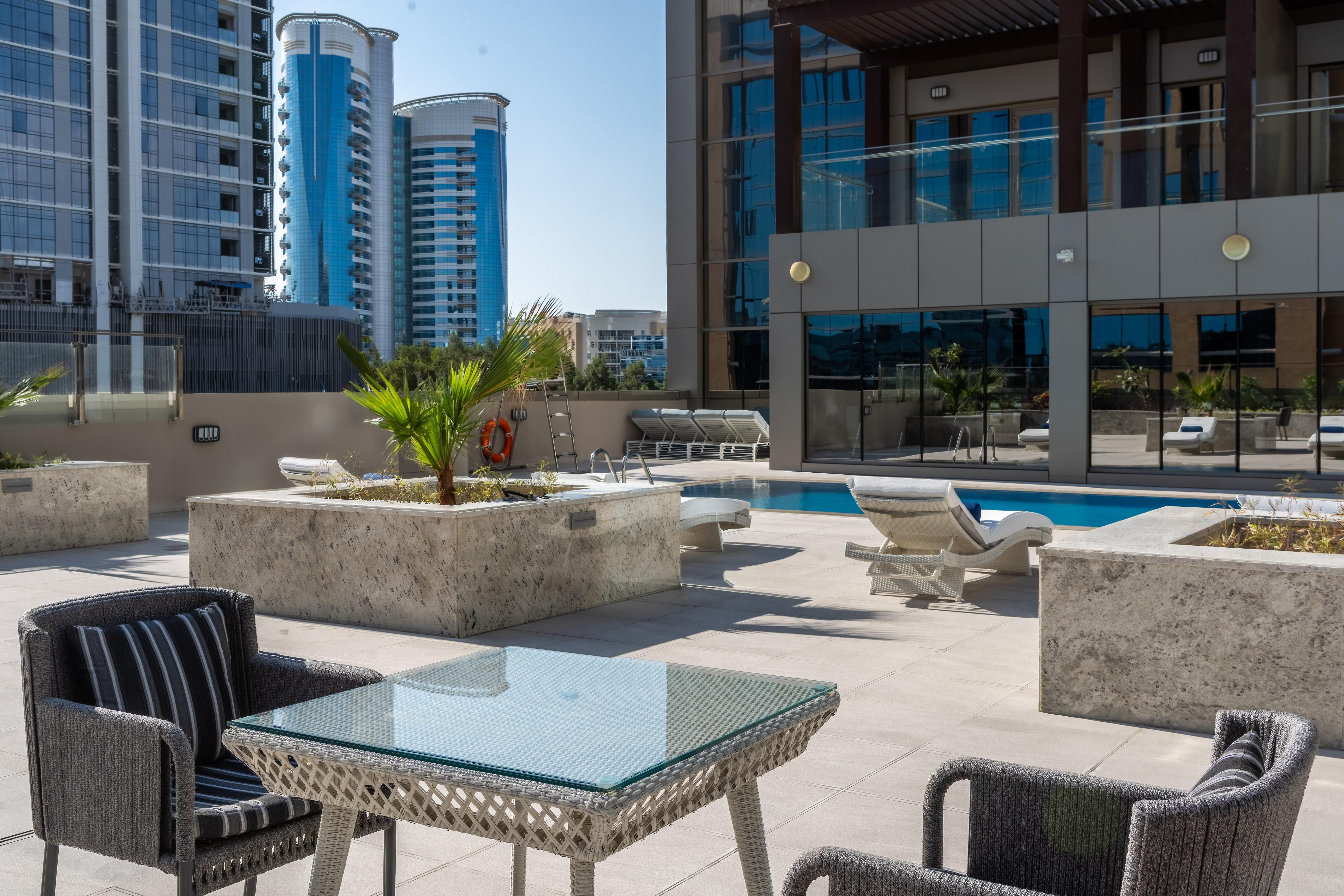 Suha Mina Rashid Hotel Apartments Dubai Exterior foto