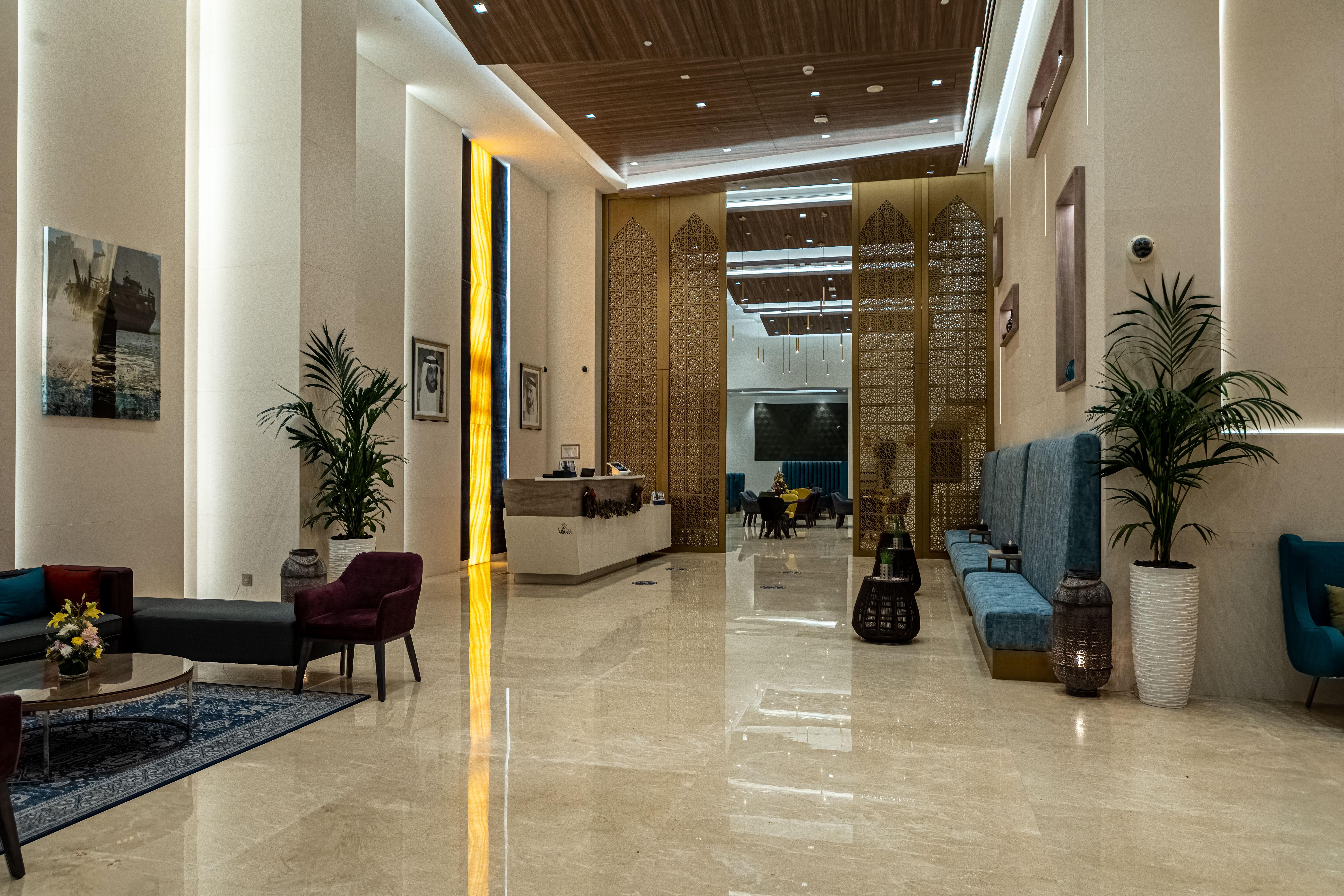 Suha Mina Rashid Hotel Apartments Dubai Exterior foto
