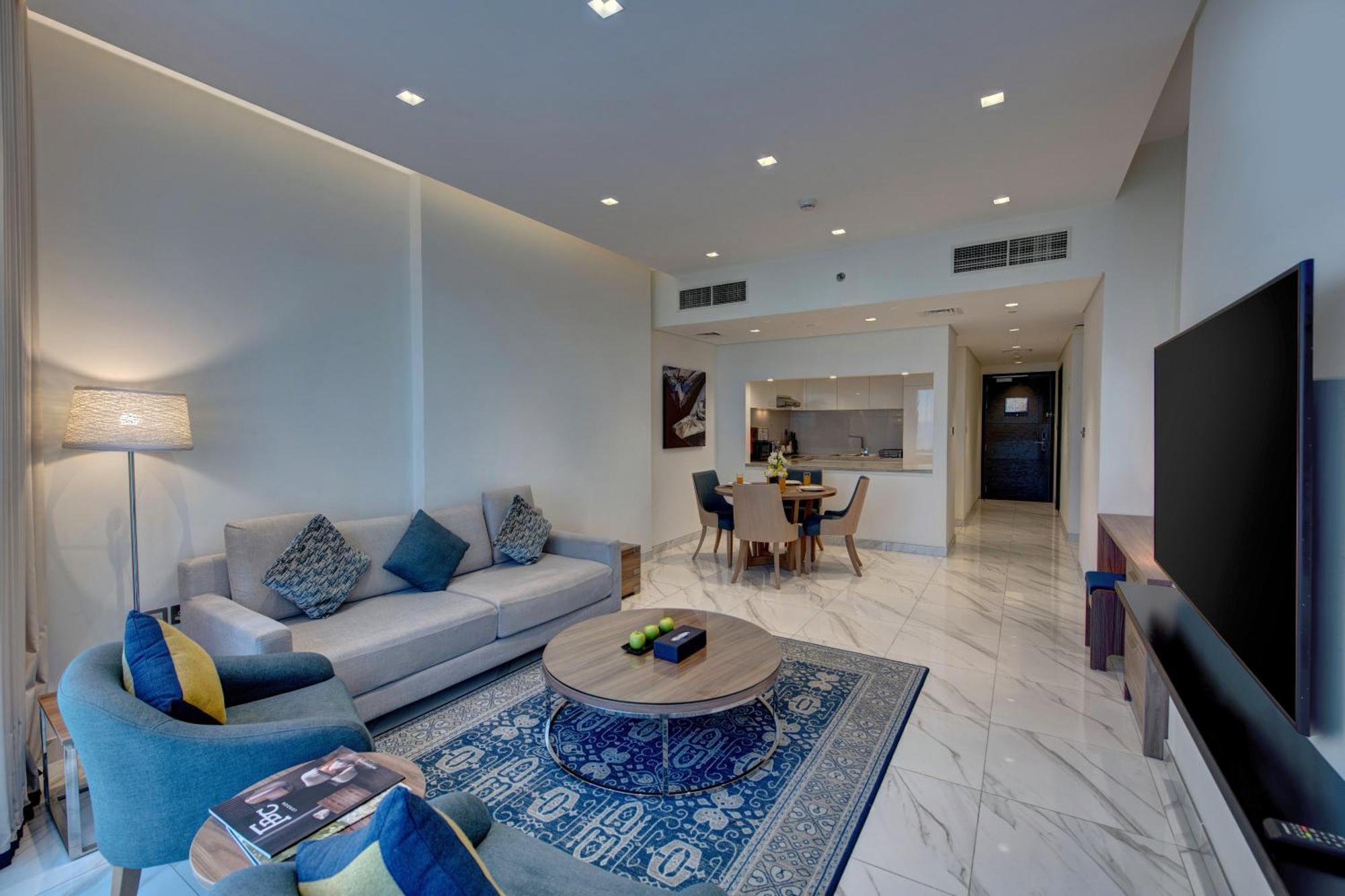 Suha Mina Rashid Hotel Apartments Dubai Exterior foto