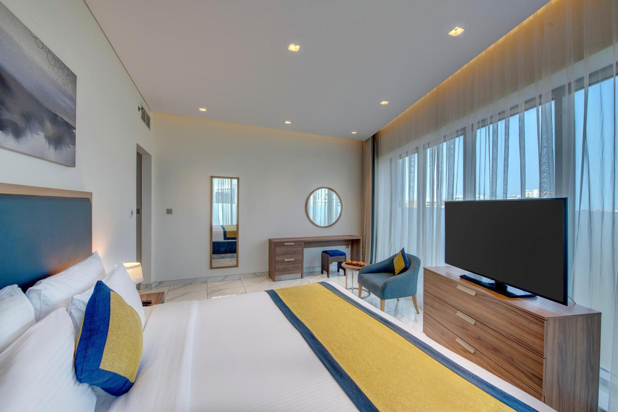 Suha Mina Rashid Hotel Apartments Dubai Exterior foto