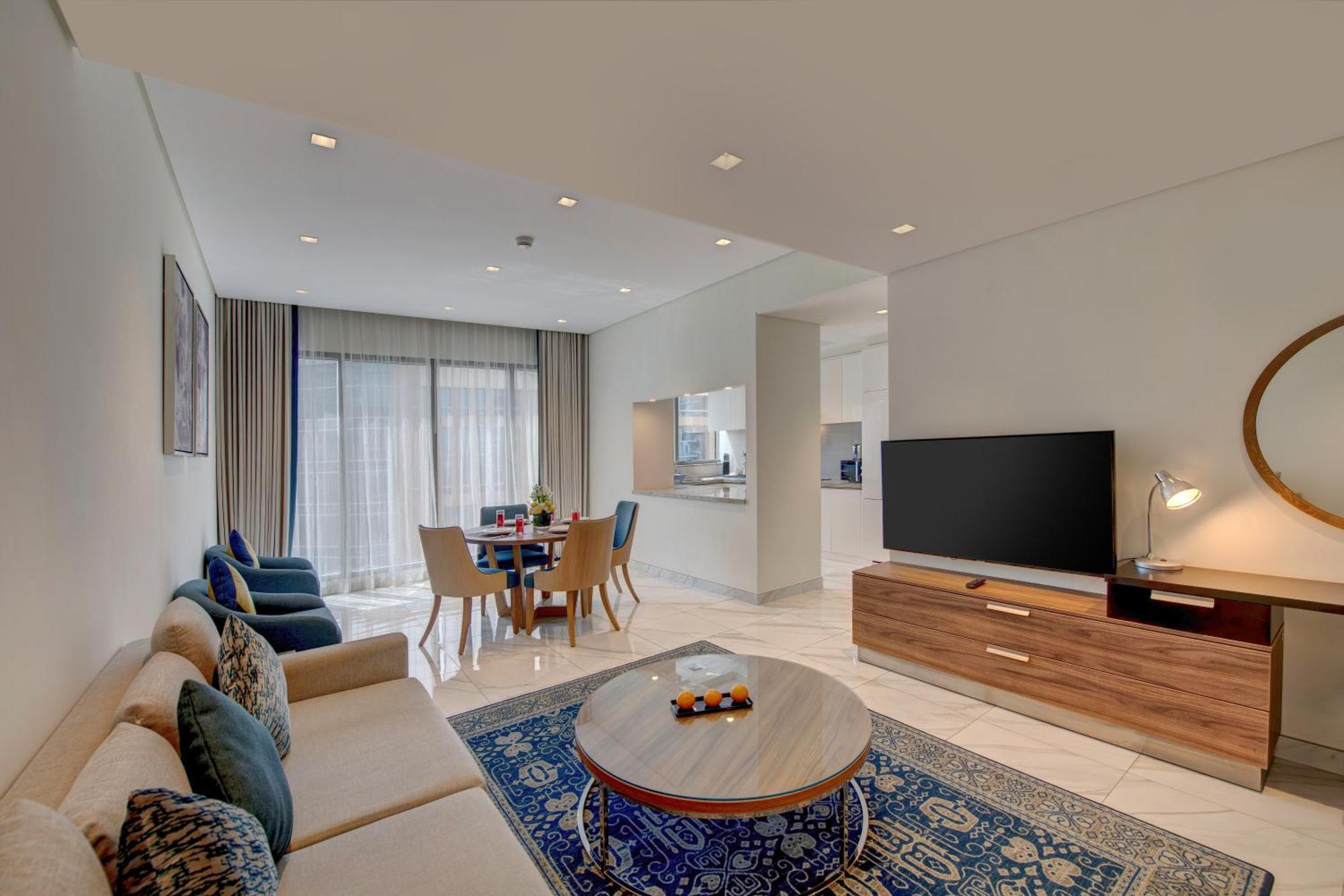 Suha Mina Rashid Hotel Apartments Dubai Exterior foto