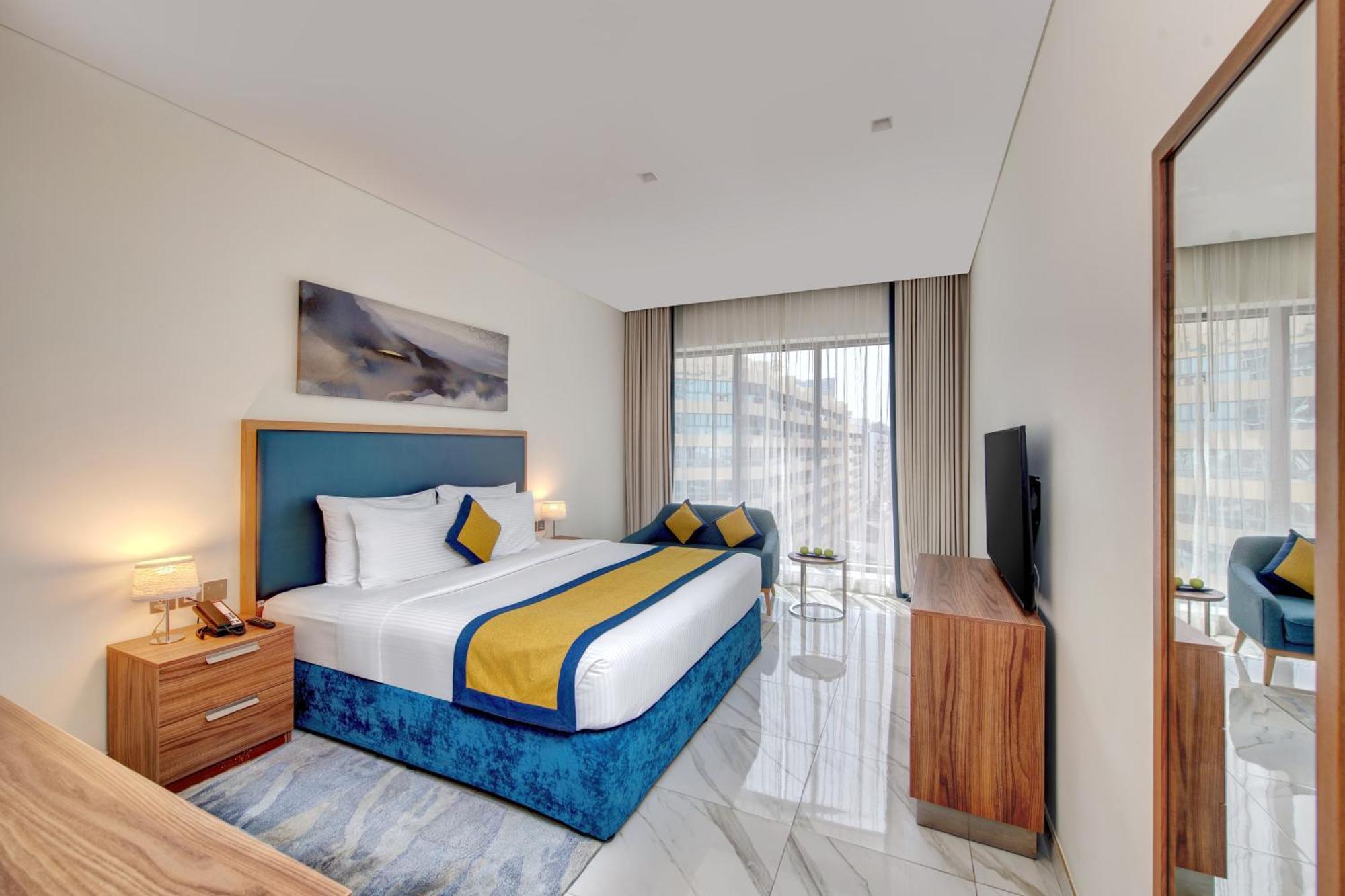 Suha Mina Rashid Hotel Apartments Dubai Exterior foto